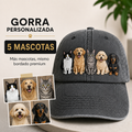 (5 MASCOTAS) GORRA PERSONALIZADA